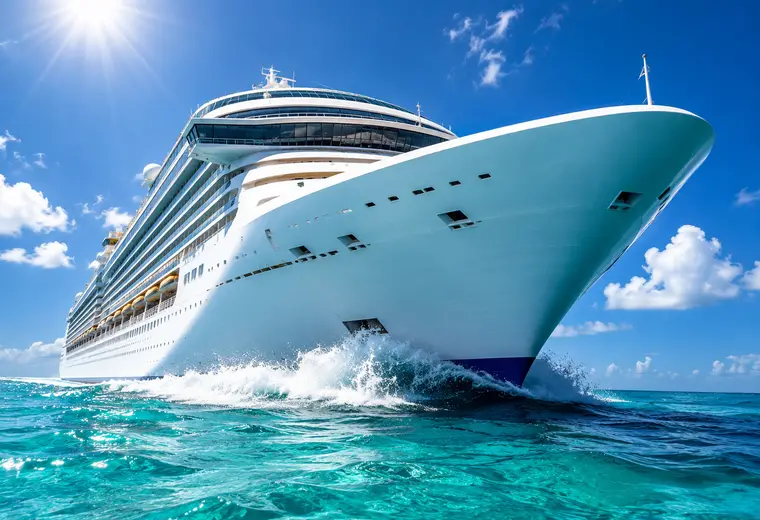 Cruise ship at sea for The Beauty Map: Turkey & Greece