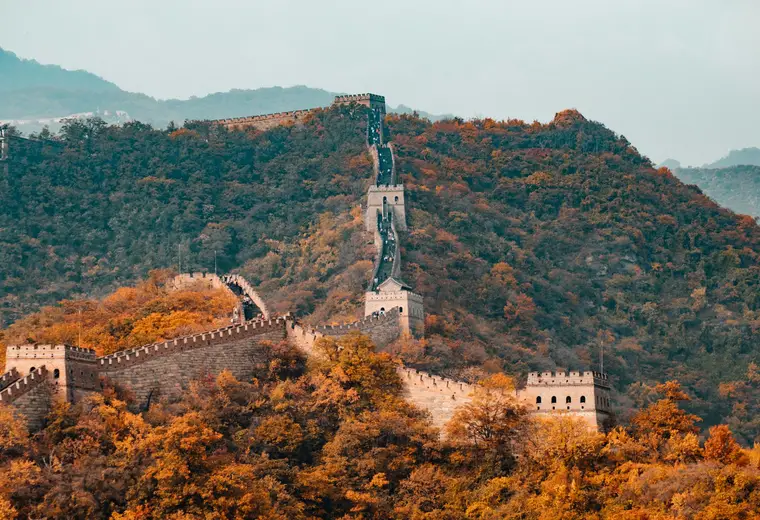 Premium urban skyline in China